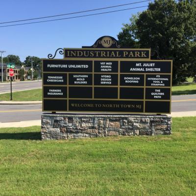 Mt Juliet Industrial Park | Tenant Panel Sign